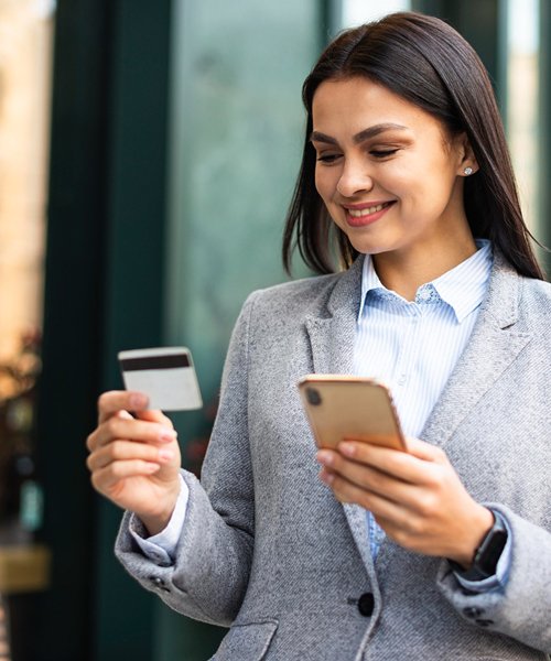 A doctor using a modern tablet interface for patient data.