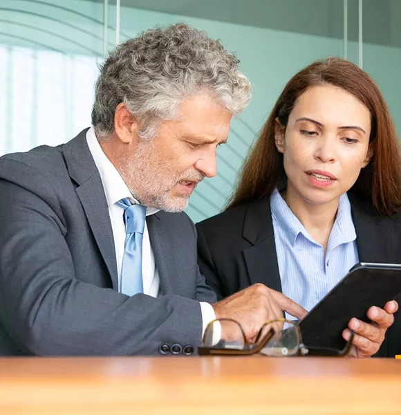 Lawyers in a meeting